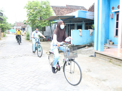 Sabtu Sehat Gowes bersama Siswa