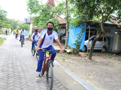 Sabtu Sehat Gowes bersama Siswa